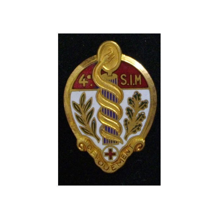 4°SECTION D'INFIRMIERS MILITAIRES DÉVOUEMENT