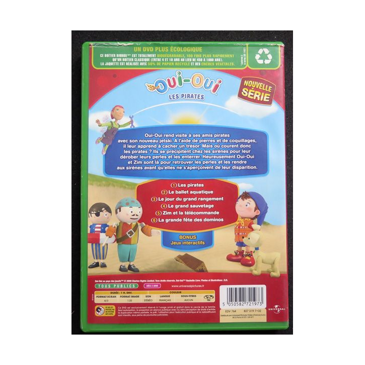DVD : OUI-OUI les Pirates