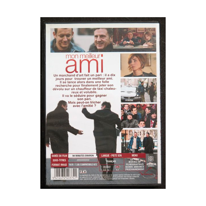 DVD : Mon meilleur ami avec Daniel Auteuil et Dany Boon