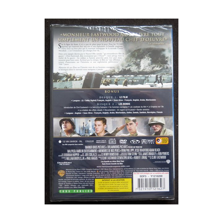 DVD : Mémoires de nos pères NEUF