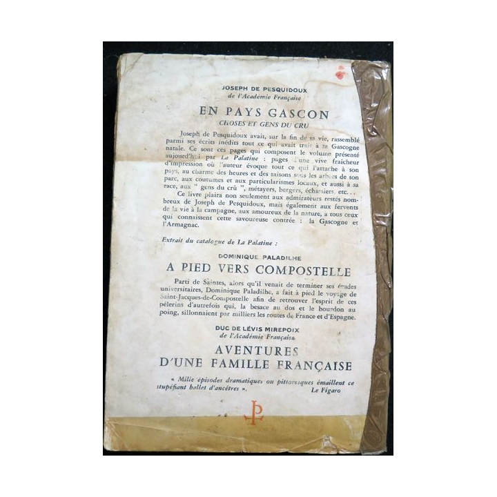 En Pays gascon, Gascogne et Gascons de Joseph de Pesquidoux