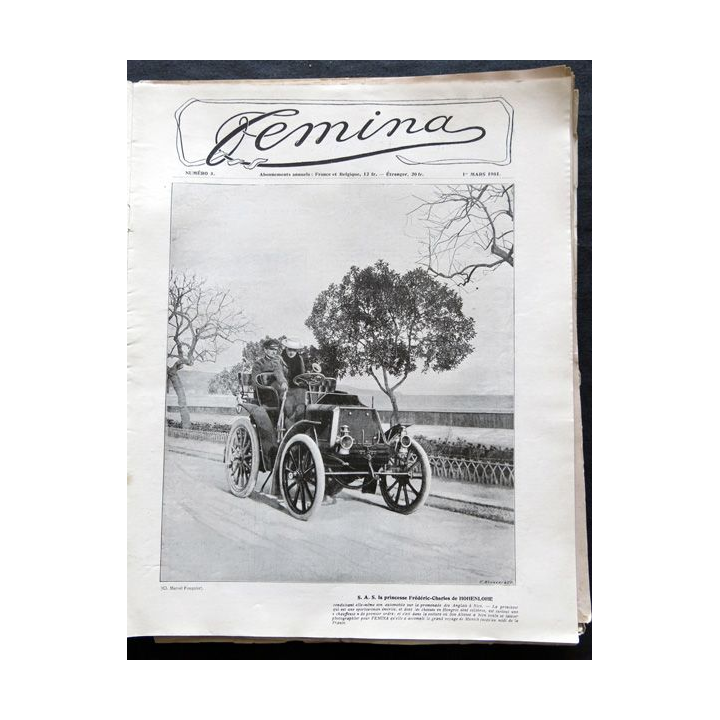 Publication Femina N° 3 du 1° mars 1901. La femme et la famille.