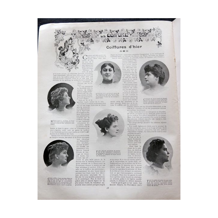 Publication Femina N° 4 du 15 mars 1901. La femme et la famille aux éditions Pierre Lafitte & Cie Paris