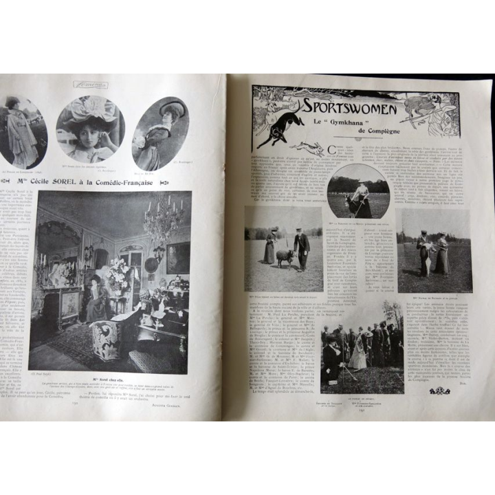 Publication Femina N° 9 du 1° juin 1901. La femme et la famille aux éditions Pierre Lafitte & Cie Paris
