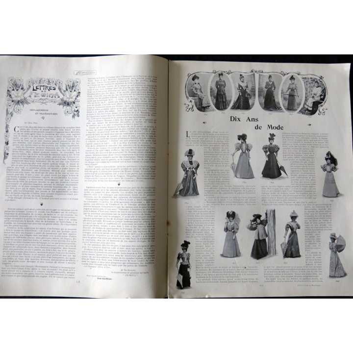 Publication Femina N° 11 du 1° juillet 1901. La femme et la famille aux éditions Pierre Lafitte & Cie Paris