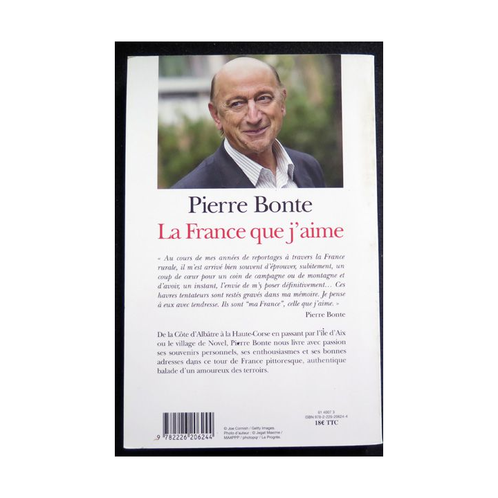La France que j'aime de Pierre Bonte