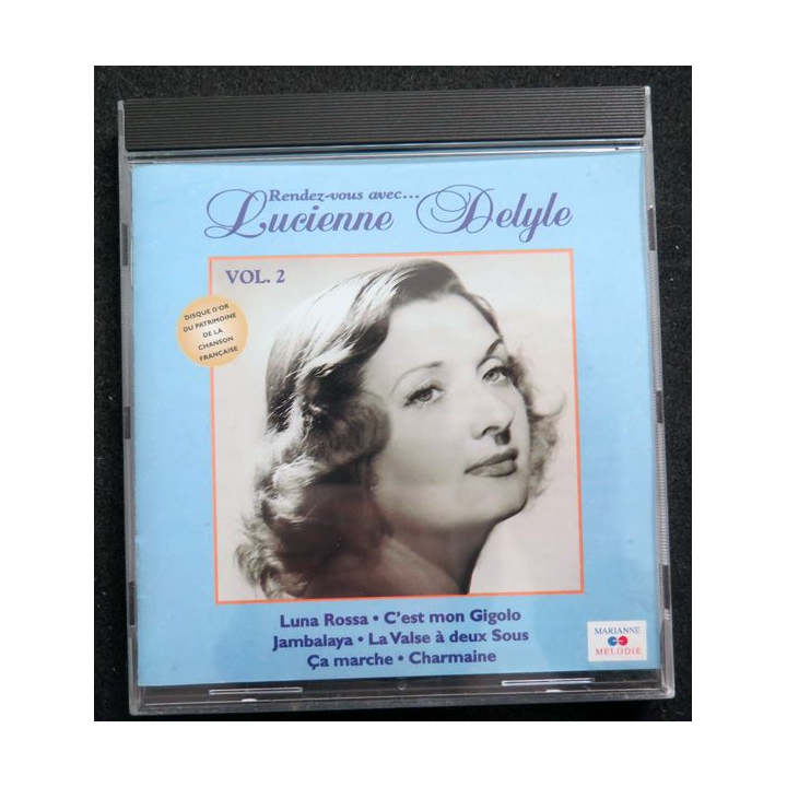 CD : Rendez-vous avec Lucienne Delyle vol 2 Luna Rossa ...