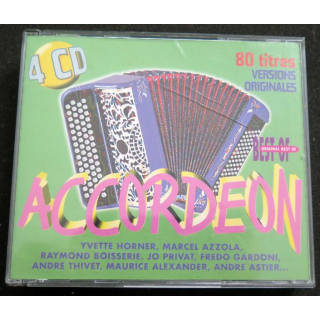 3 DISQUES CD : 80 titres version originale d'Accordéon