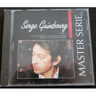 DISQUE CD : Serge Gainsbourg  vol 1 Love on beat, aux armes et caetera ...