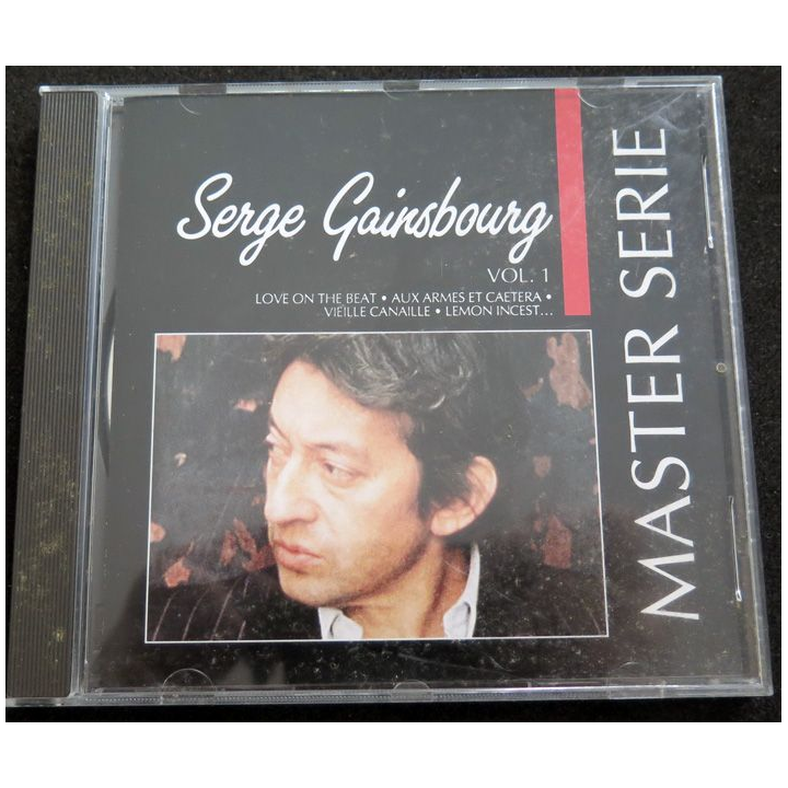 DISQUE CD : Serge Gainsbourg  vol 1 Love on beat, aux armes et caetera ...