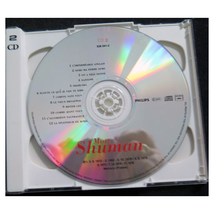 2 DISQUES CD : Mort Shuman ses plus belles chansons 2 CD