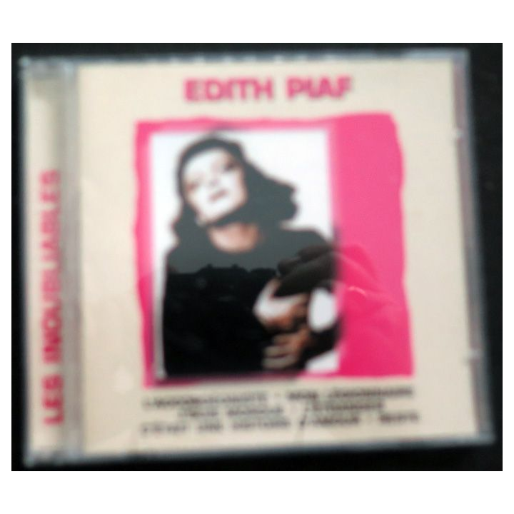 DISQUE CD : Edith Piaf les inoubliables l'accordéoniste ...
