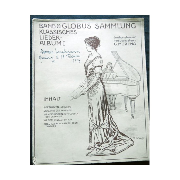 Publication Band 20 Globus Sammlung Klassiches Lieder-Album 1