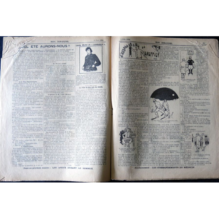 Revue populaire illustrée Mon dimanche 3° année N° 79 du 5 juin 1904
