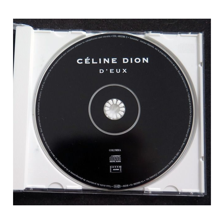 DISQUE CD : Céline Dion d'Eux