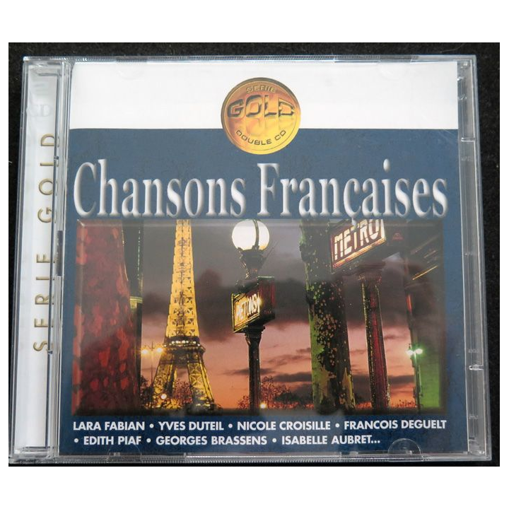2 DISQUES CD : Chansons françaises série Gold 2 CD