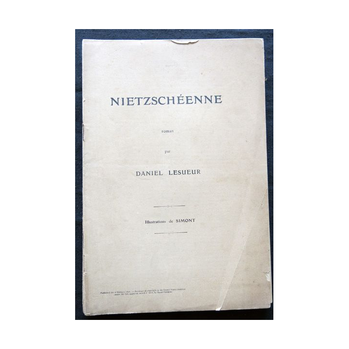 Nietzschéenne par Daniel Lesueur, Illustrations de Simont