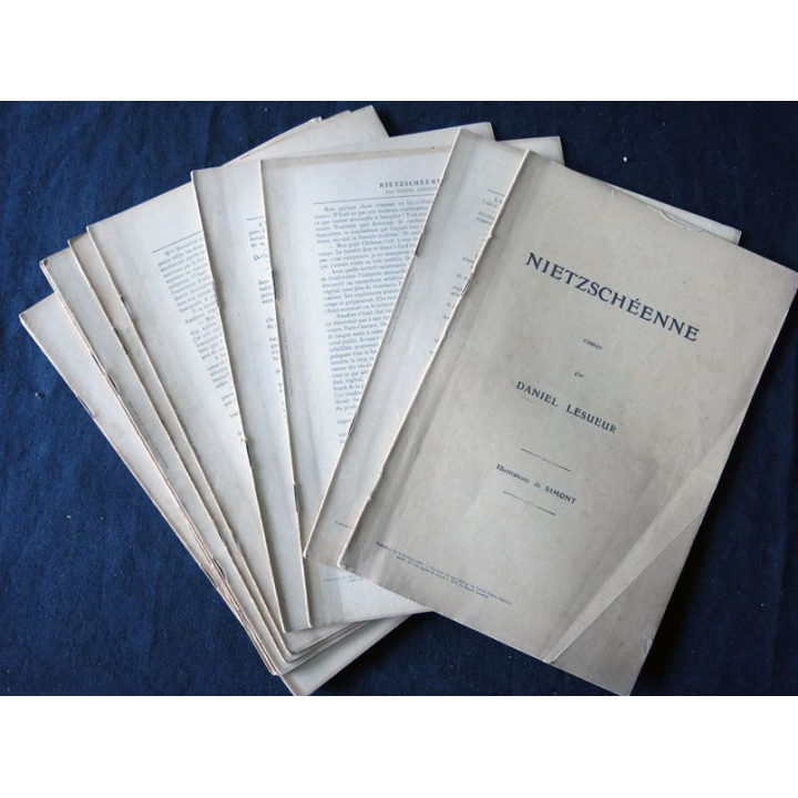 Nietzschéenne par Daniel Lesueur, Illustrations de Simont