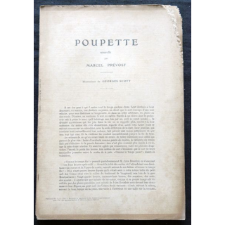 Poupette par Marcel Prevost, Illustrations de Georges Scott