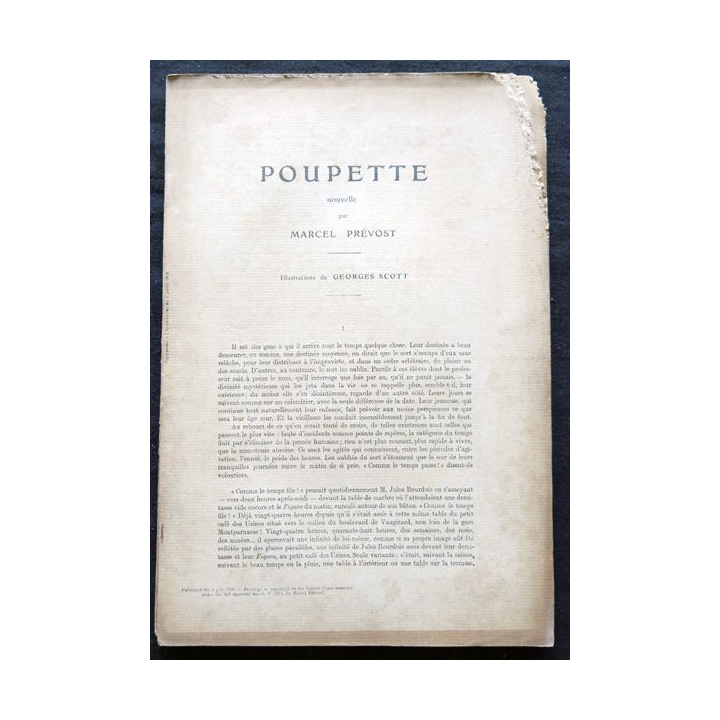 Poupette par Marcel Prevost, Illustrations de Georges Scott