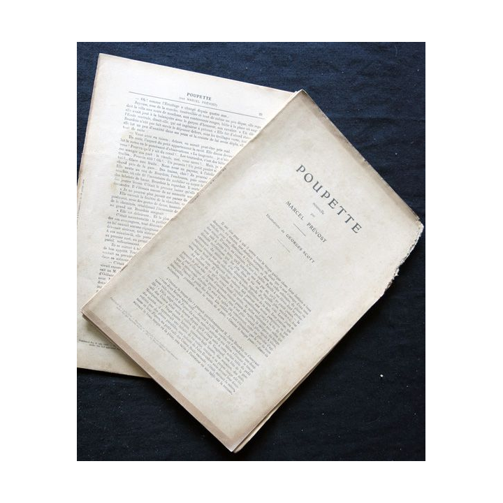 Poupette par Marcel Prevost, Illustrations de Georges Scott