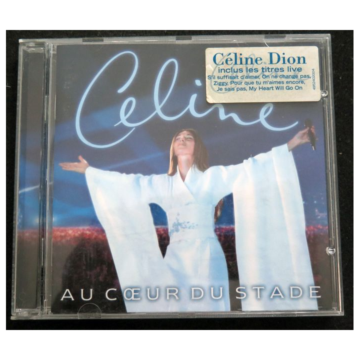 DISQUE CD : Céline Dion au coeur du stade