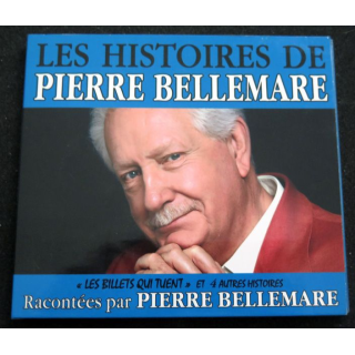 DISQUE CD : Les Histoires de Pierre Bellemare "les billets qui tuent" et 4 autres histoires