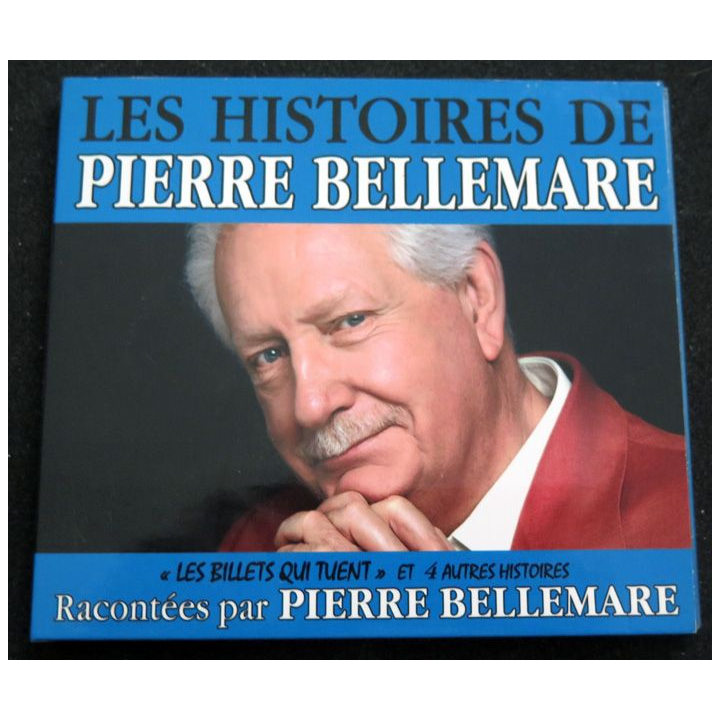 DISQUE CD : Les Histoires de Pierre Bellemare "les billets qui tuent" et 4 autres histoires