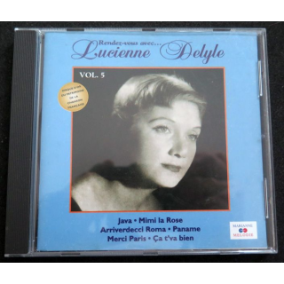 DISQUE CD : Rendez-vous avec Lucienne Delyle vol 5 Java, Mimi la Rose ...
