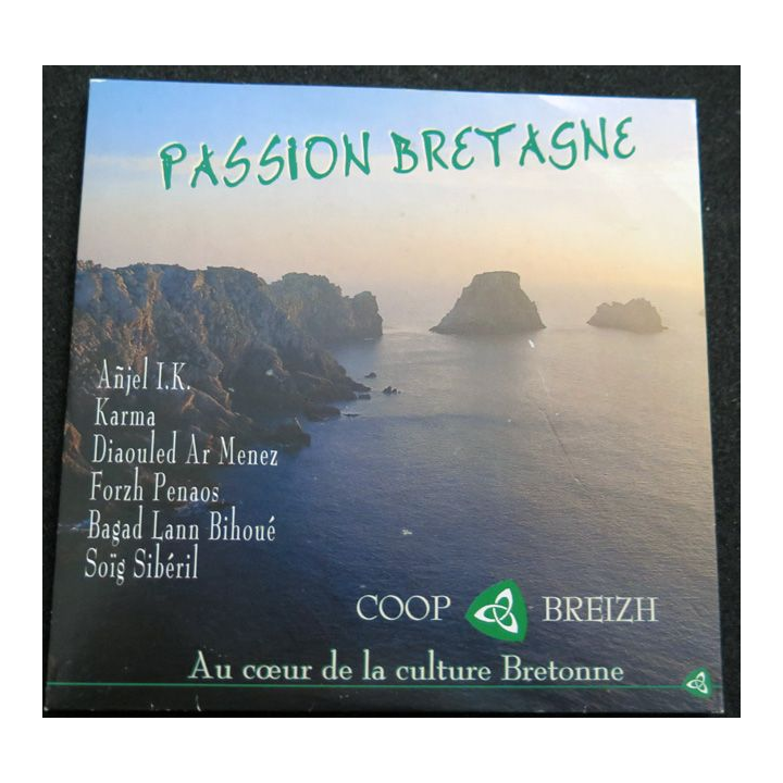 DISQUE CD : Passion Bretagne Au coeur de la culture bretonne