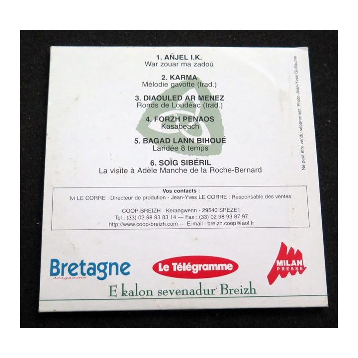 DISQUE CD : Passion Bretagne Au coeur de la culture bretonne