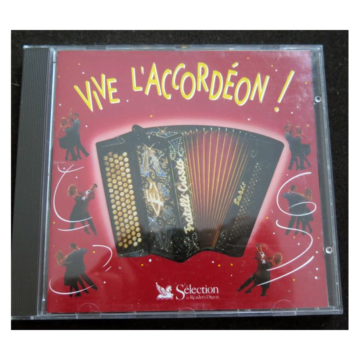 DISQUE CD : Vive l'Accordéon disque compact 1 Les plus beaux refrains de la vie