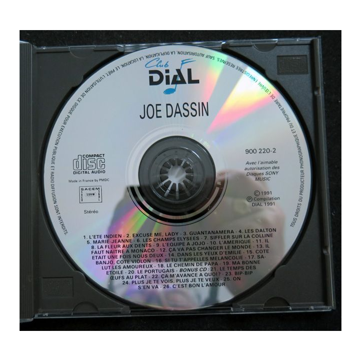 DISQUE CD : Joe Dassin 26 titres