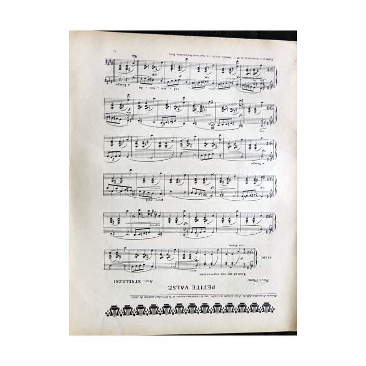Album Musica sommaire N° 54 de mars 1907 aux Editions Pierre Lafitte & Cie Editeurs