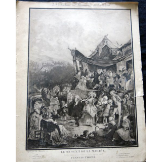 Le menuet de la mariée de Francis Tomé aux Editions Lemoine et fils