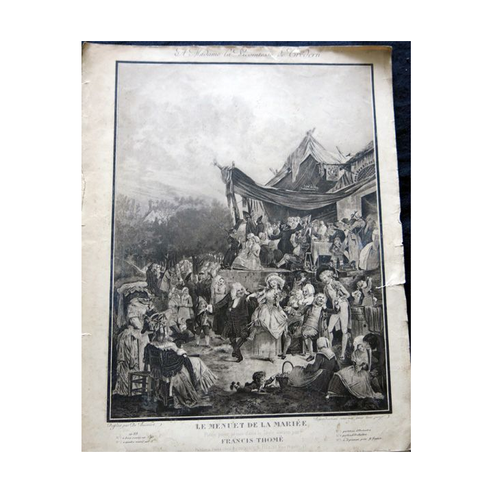 Le menuet de la mariée de Francis Tomé aux Editions Lemoine et fils