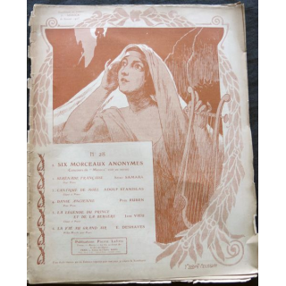 Supplément N° 28 au N° de Musica de janvier 1905 aux Editions Pierre Lafitte & Cie Editeurs