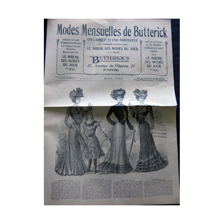 Publication Femina N° 16 du 15 septembre 1901. La femme et la famille aux éditions Pierre Lafitte & Cie Paris