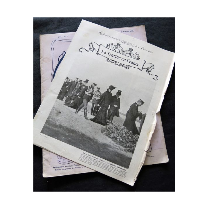 Publication Femina N° 17 du 1° octobre 1901. La femme et la famille aux éditions Pierre Lafitte & Cie Paris avec suplément
