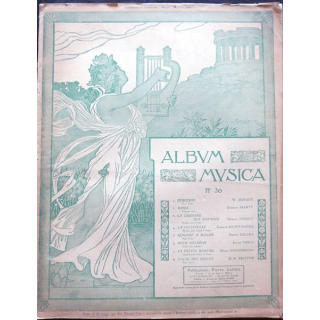 Album Musica N° 30 de mars 1905 aux Editions Pierre Lafitte & Cie Editeurs