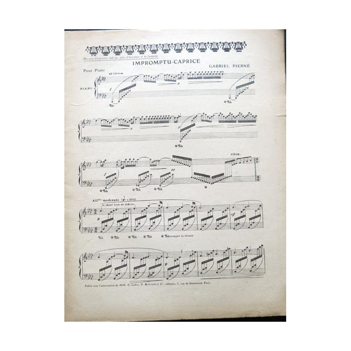Album Musica sommaire N° 75 de décembre 1908 aux Editions Pierre Lafitte & Cie Editeurs