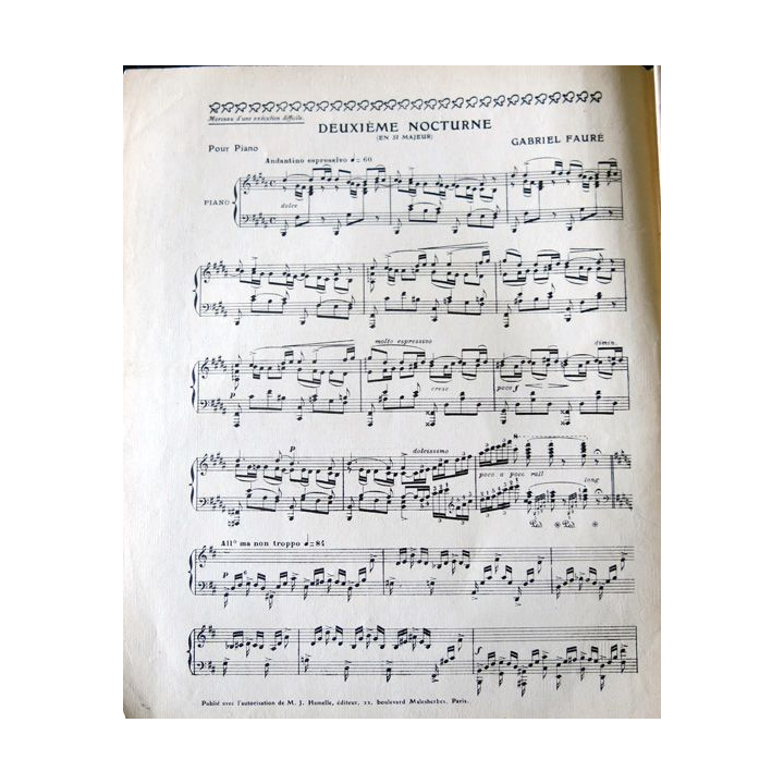 Album Musica sommaire N° 77 de février 1909 aux Editions Pierre Lafitte & Cie Editeurs