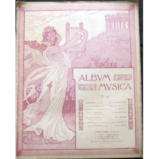 Album Musica N° 21 de juin 1904 aux Editions Pierre Lafitte & Cie Editeurs