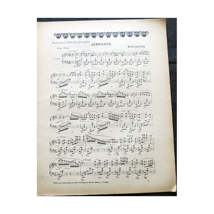 Album Musica sommaire N° 56 de mai 1907 aux Editions Pierre Lafitte & Cie Editeurs