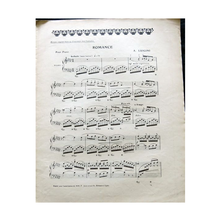 Album Musica N° 24 de septembre 1904 aux Editions Pierre Lafitte & Cie Editeurs