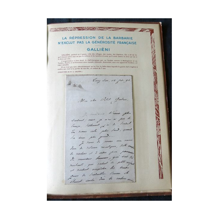 L'œuvre généreuse et humaine de la France colonisatrice - 150 ans de conquête des cœurs Maurice Devriès Editeur Paris