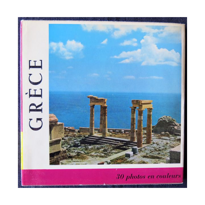 Collection Panrama : Grèce - 30 photos en couleurs de W. Kudrnofsky aux Editions La Bibliothèque des Arts Paris
