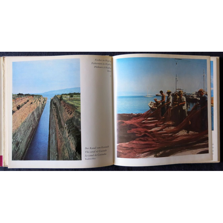Collection Panrama : Grèce - 30 photos en couleurs de W. Kudrnofsky aux Editions La Bibliothèque des Arts Paris