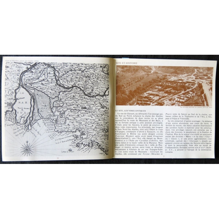 Glanum - Saint-Remy-de-Provence 1977 Texte de F. Silviat Caisse Nationale des Monuments Historiques