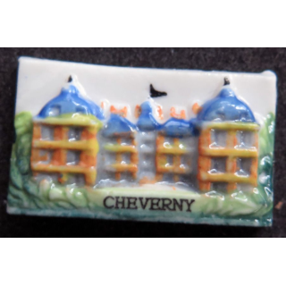 fève Château de Cheverny en céramique